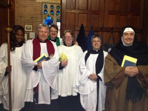 2013 - Mother Anges joins us for worship at Holy Trinity