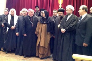 2013 - a great night of prayer for Syria at the Syrian Orthodox Cathedral in Lidcome