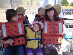 Family day trip to Montague Island