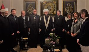 our delegation meets Dr Hassoun - the Grand Mufti of Syria