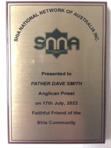 Faithful friend of the Shia Community award