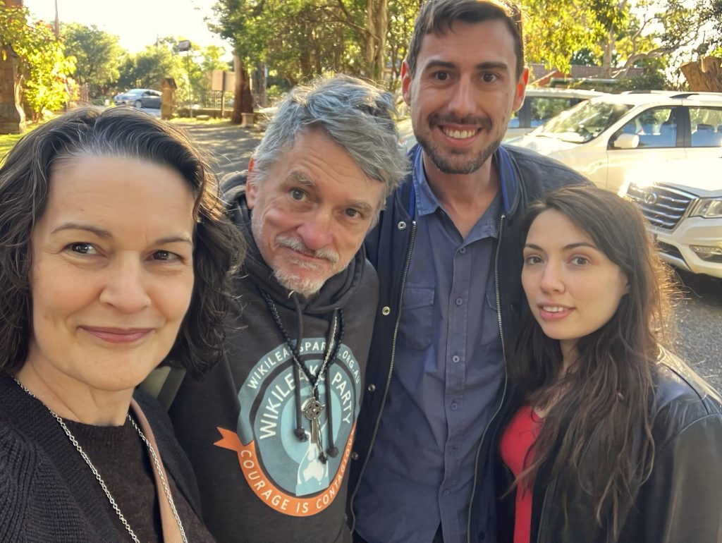 with our friends, Mimi and Andrw