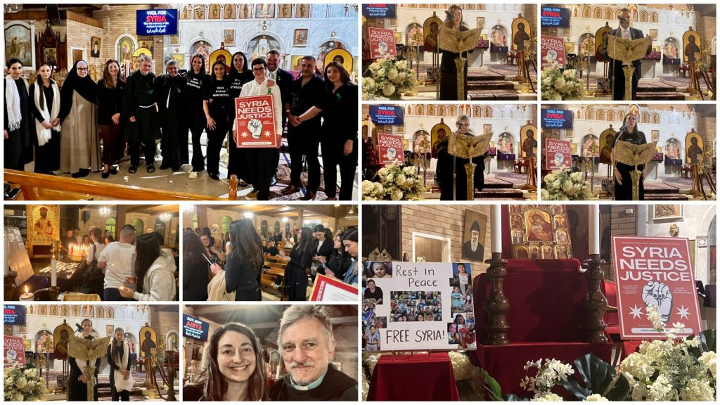 Candlelight Vigil for Syria - March 19, 2025