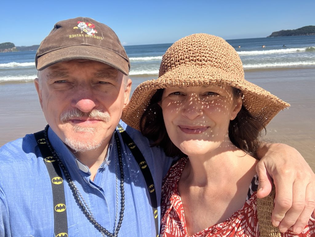 with Joy @Etalong Beach - April 25