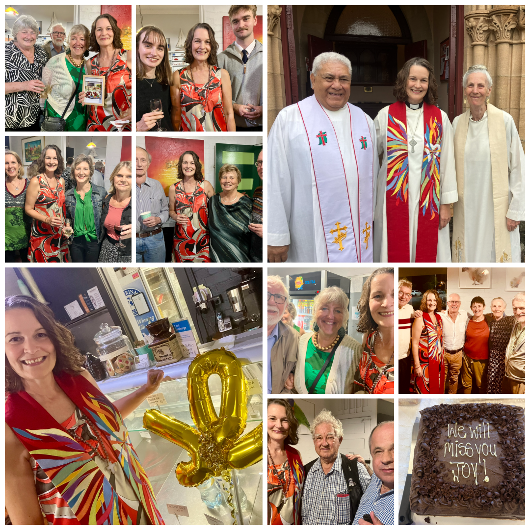Joy's farewell - April 25